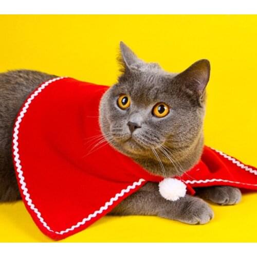 Pet Costume Pet Santa Claus Hat Cats Dogs Puppy Hat Decorations For 2020 Years Xmas Decoration Party New Year