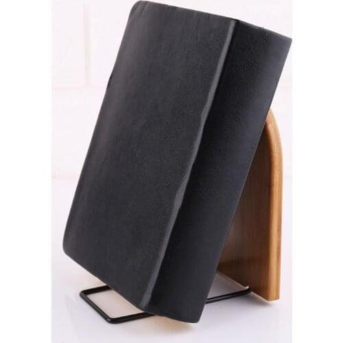 Nature Bamboo Desktop Organizer Office Home Bookends Book Ends Stand Holder Shelf Bookrack 10166