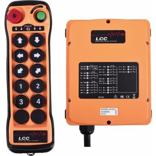 Q1000 hydraulic crane waterproof wireless remote control for radio 433 mhz