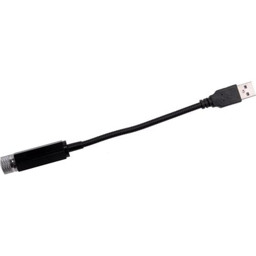 Blue USB LED Car Interior Roof Starry Star Sky Decor Lamp Light Projector Universal