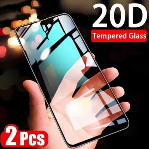 2PCS Protective Film Full Screen Cover Tempered Glass For OPPO RealMe 6 X2 2 3 Pro A11 A11X A9X A7X A7 Screen Protector HD Glass