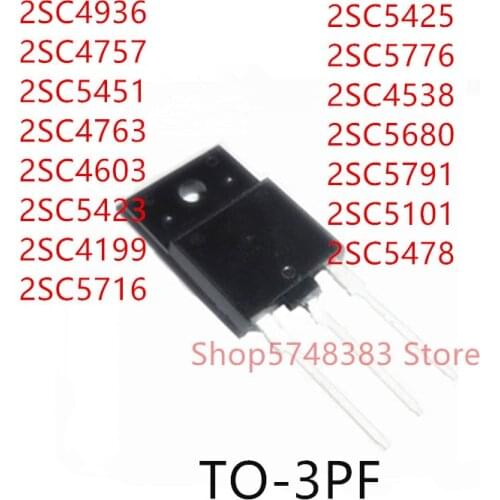 10PCS 2SC4936 2SC4757 2SC5451 2SC4763 2SC4603 2SC5423 2SC4199 2SC5716 2SC5425 2SC5776 2SC4538 2SC5680 2SC5791 2SC5101 2SC5478