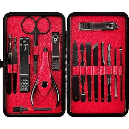 7-23PCS Nail Clipper Sets Manicure Set Pedicure Sets Nail Kit Professional Set Nail Manicure Kit Grooming Kit Tools for Manicure