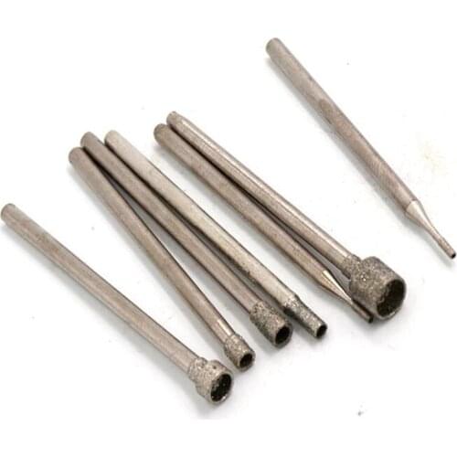 Reilyn Emergy Diamond Grinding Burr Abrasives Jade Grinding Bits Teeth Grinding Needle Die Grinder Dremel Rotary Tools