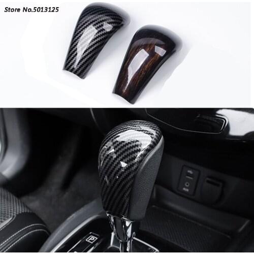 Car Gear Head Shift Knob Cover Gear Shift Collars Handbrake Grip Car Hand Brake For Nissan Qashqai J11 2016 2017 2018 2019 2020