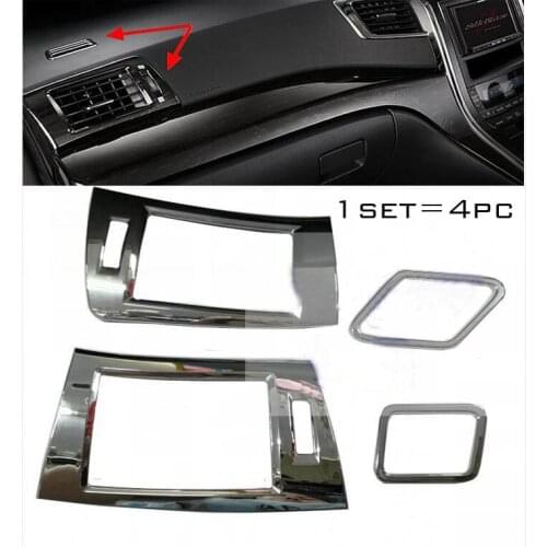 For ALPHARD/VELLFIRE 20 Plating Air Conditioning Outlet Decorative Cover Frame