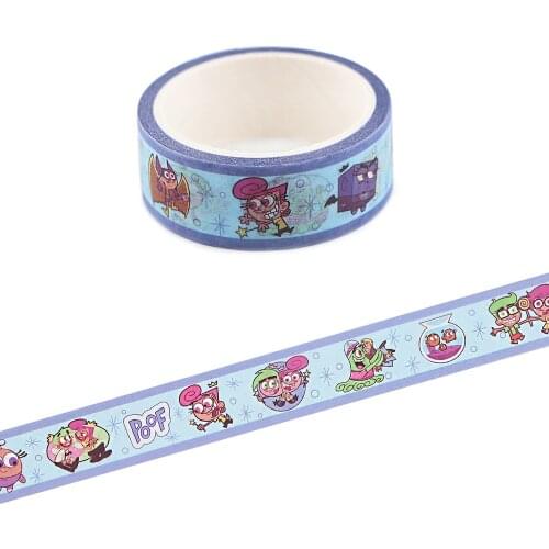 Ransitute R1098 Cartoon Alien Washi Tapes Life Stationery Decorative Adhesive Scrapbooking DIY Paper Office Stickers