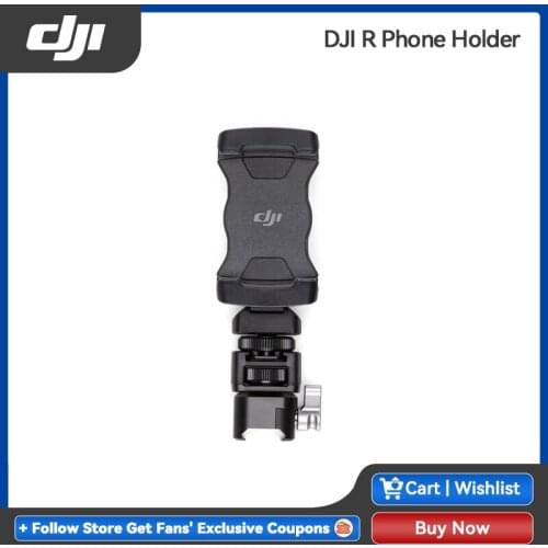 DJI R Phone Holder Secures the smartphone for monitoring, ActiveTrack 3.0, or Force Mobile Original