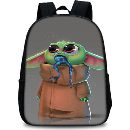 Disney Mandalorian Children Backpack Star Wars Students School Bag Boys Girls Knapsack Cute kindergarten Bookbag Kids Mochila