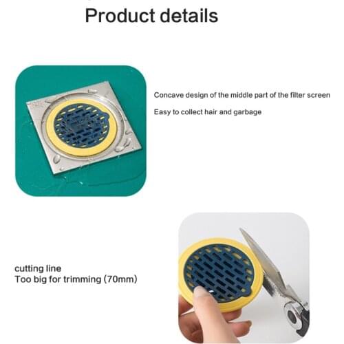 Toilet Deodorant Anti-odor Artifact Bathroom Inner Core Floor Drain Core Toilet Floor Drain Sewer Pest Control