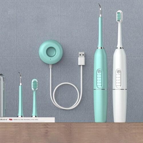 Oral Irrigator Teeth Stains Tartar Remover Electric Ultrasonic Dental Scaler Dentist Waterproof Whiten Teeth Cleaner