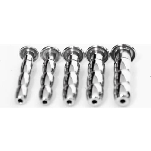 Stainless Steel Penis Catheter Urethral Dilator Hollow Urethral Plug Stimulating Masturbation Device Sex Toys for Man