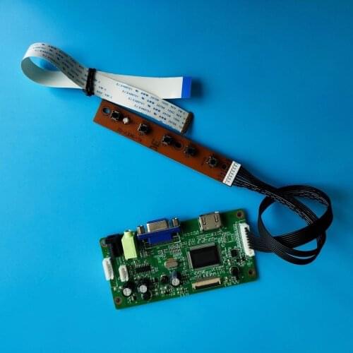 Kit for B125XTN01.0 HW0A/B125XTN01.0 HW3A Controller board LCD 1366x768 panel HDMI VGA 30pin EDP Display DRIVER LED monitor 14"