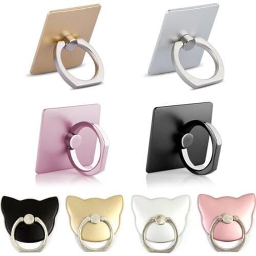 Mobile phone bracket mobile phone ring buckle 360 degree free rotating adhesive mobile phone holder for iPhone XS samsung s10