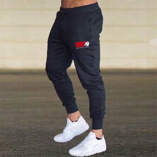 Mens Jogging Pants Casual Pants Fitness Mens Sports Pants Leggings Sportswear Trousers Gym Printing Gorilla 2021 Brand New Men