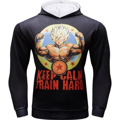 Factory fitness 3D Print Men Hoodies Spring Autumn Hooded Sweatshirt Long Sleeve Pullover Tops