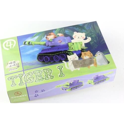 Trumpeter 07314Z German Tiger Q Edition Cute Tank Plastic Assembly Model Kits