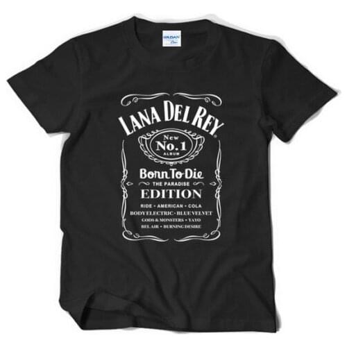 New 2019 Cotton Short-Sleeve T-Shirt Summer Listing Fashion New Fashion Womens Men Lana Del Style 3D Print Casual Tee Shirt