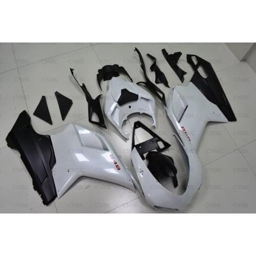Fairings for DUCATI 1098 2010 1198 Fairings 2007 848 Fairing 2007 - 2011 White Black