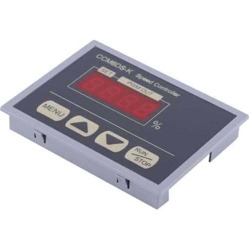 DC 12V-80V Motor Speed Controller PWM Motor Soft Starter Governor Motor Speed Control Module With Digital Display Panel Meter