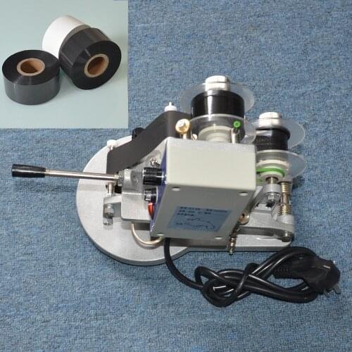 Manual type mountable imprinter for plastic packaging bags