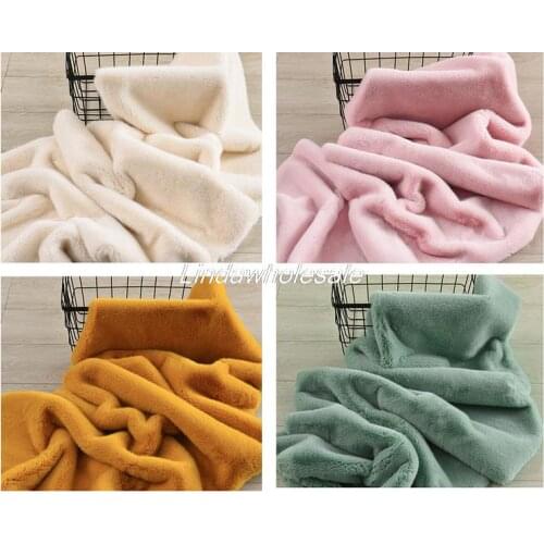 High-end mink coat fabric,thickened imitation mink fur,Artificial plush cloth,Faux fur fabric,felt cloth