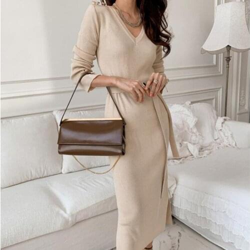 ZAWFL Fashionable Knitted Dresses