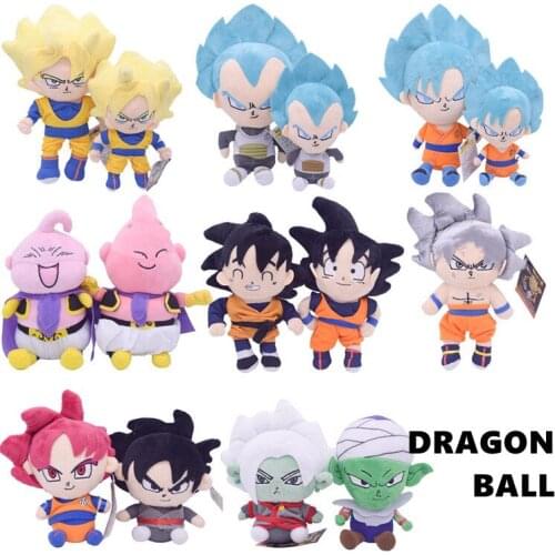 Dragon Ball Super Goku Ultra Instinct Bejita Yonsei Plush Toys Dragon Ball Son Goku Figura Soft Stuffed Kawaii Plush Toy Doll Gi