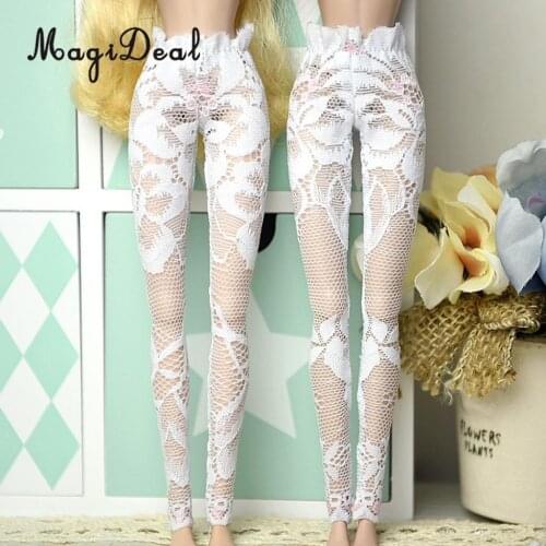 1/6 Doll White Lace Leggings Pants Clothes for Momoko for Blythe Licca for for Dollfie BJD Party Outfit
