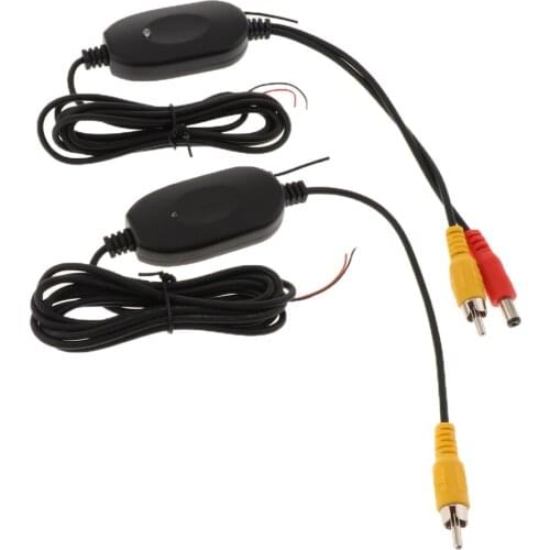 2.4G Wireless Car Camera Transmitter Receiver Kit for DVD Monitor Car Camera