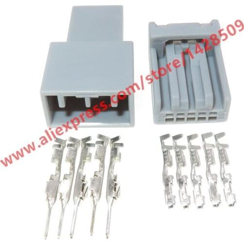 20 Sets 5 Pin Auto Window Lifter Plug Burglar Alarm Connector Female Male SocketsFor Honda VW MX34005SF1