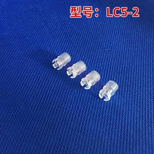 5mm Aperture Light Guide Cap Lampshade Photosensitive Sleeve Light Guide Column LED Transparent Lamp Holder