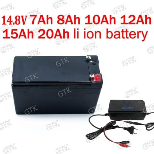 12V 14.8V 7Ah 8Ah 10Ah 12Ah 15Ah 20Ah li ion lithium battery for sprayer scale Access control children toy airplane + 2A charger