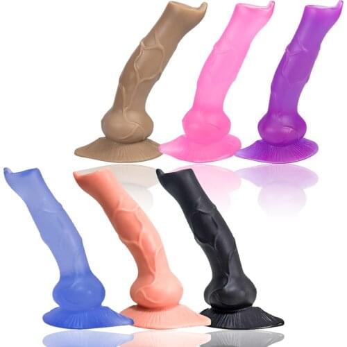 Suctioncup Big Dog Dildo Sexshop Adult Bdsm Sextoy Female Strapon Penis Erotic Gay God Dick Anal Consolador Lesbian Jouet Sexuel