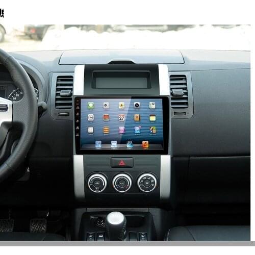 10 Inch Car Fascia For Nissan X-TRAIL DFM MX6 2008-2012 Fascias Audio Fitting Adaptor Panel Frame Kits Car DVD Frame Dashboard