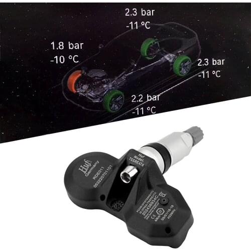 FORAUTO 1Pcs/4Pcs Tire Pressure Sensor TPMS SENSOR For BMW X5 [E70] X6 [E71] 5-Series [E60] Rolls-Royce Alpina