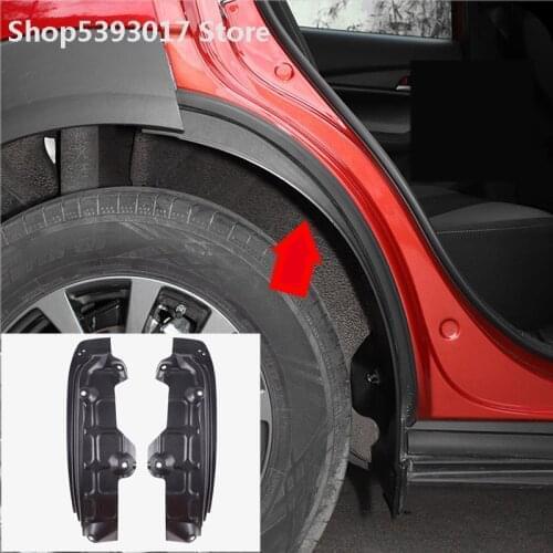 For Mazda CX 30 CX-30 2020 2021 Car Rear Wheel Fender Special Rear Door Rear Wheel Lining Fender Protective Mudguard Cover