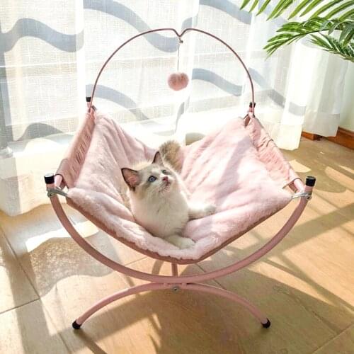 Pet Cat Nest Four Seasons Universal Removable and Washable Princess Nest Winter Warm Cat Bed Cute Cradle Recliner Cat Supplies