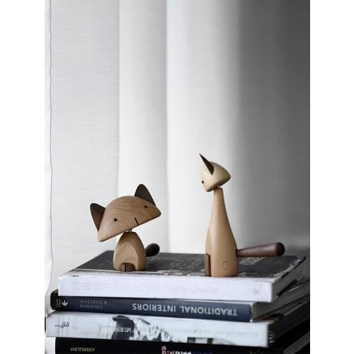 Creative Cute Cat Hand made Ornaments Dolls Handicrafts Decoration New Home Moving Gifts