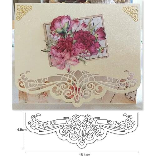 Metal Cut Die mold lace stripe border 2020 new cutting dies Scrapbook paper craft knife mould blade punch stencils dies