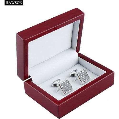 Trendy Brand Wooden Box Display Case Two Colors Jewelry High Quality