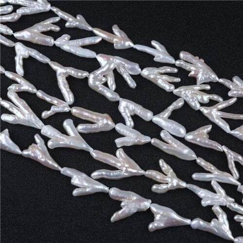 Wholesale 30*21 mm Irregular Shape Pearl Uesd for Earrings Making