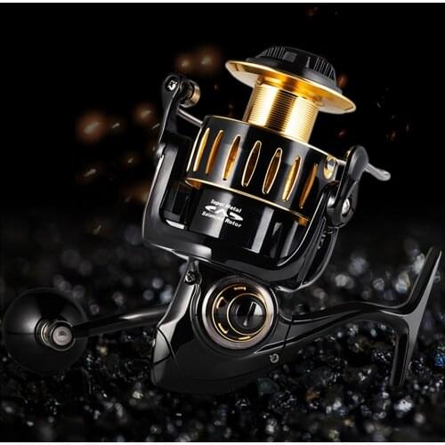 Ecooda Big Power Full Metal Knight Deep Sea Spinning Jigging Reel KS8000/12000/20000 30kgs Drag Popping Reel