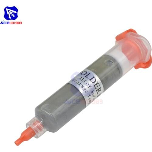 Solder Paste Flux Sn63/Pb37 25-45um Syringe to Mobile Phone Repair Computer Soldering Paste Welding Tool 50g
