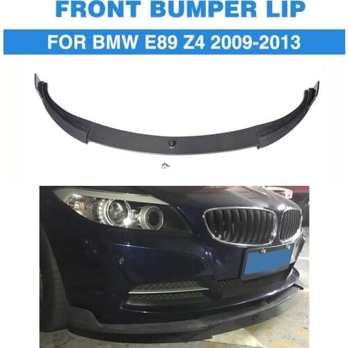 Carbon Fiber Front Bumper Lip Spoiler Splitters For BMW E89 Z4 2009-2013 Not IS Front Bumper Lip Spoiler