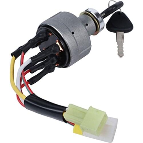 VOE14526158 VOE14529152 Ignition Switch With 2 Keys For Volvo Excavator 80 140 210 360 EC55 EC60 EC140 EC210 EW180 EW210 PL4608