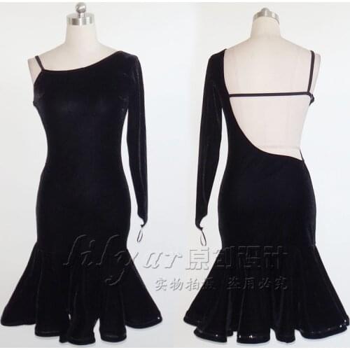 New Latin Dance Dress Competition Dress Costumes Skirt Performing Dress Adult Customize Children Red Matador Skirt Split Skirtes