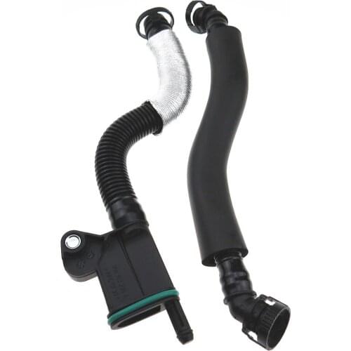 1 Set Oil-Water Separator Exhaust Hose 06H103226A 06J103221B, Suitable For A4 A5 Q5 TSI Passat B6 B7 Tiguan Golf 5 6 MK6 MK7