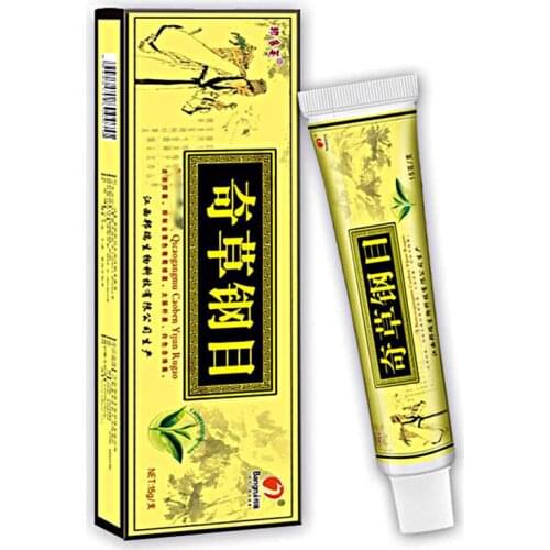 1Pcs/15g Psoriasis Cream Dermatitis Eczematoid Eczema Ointment Treatment Psoriasis Scaly Plaque Herbal Creams