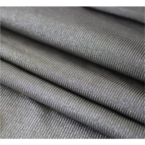 100% silver fiber anti radiation fabric